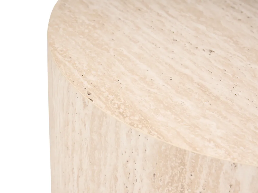 Set of 2 Coffee Tables MANTI Travertine Effect_1064593
