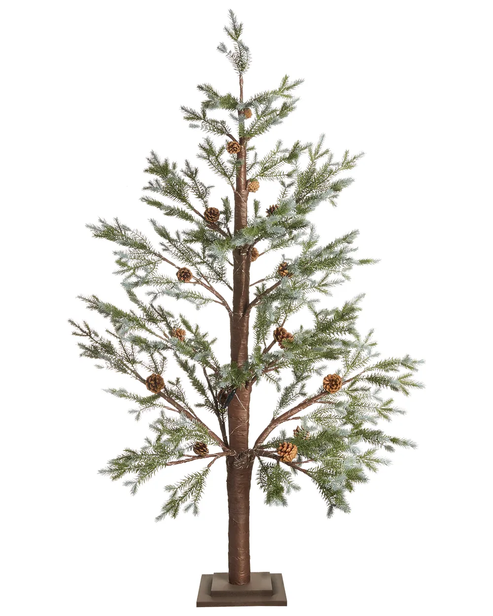 Outdoor Decoration LED LAUGARAS 150 cm Christmas Tree Green_1025668