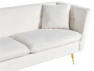 Sofa 3 Seater FREDERICA Boucle Off-White_965545