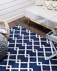Rug SERRES Blue 160 x 230 cm_1177807