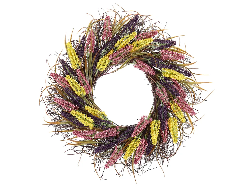 Decorative Wreath CANDELARIA 50 cm Multicolour