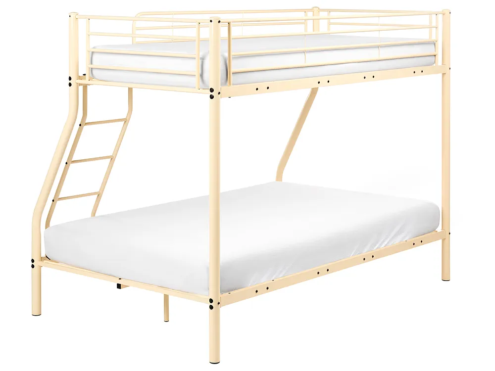 Kerrossänky Metalli CHADURIE 90/120 x 200 cm Beige_1136501
