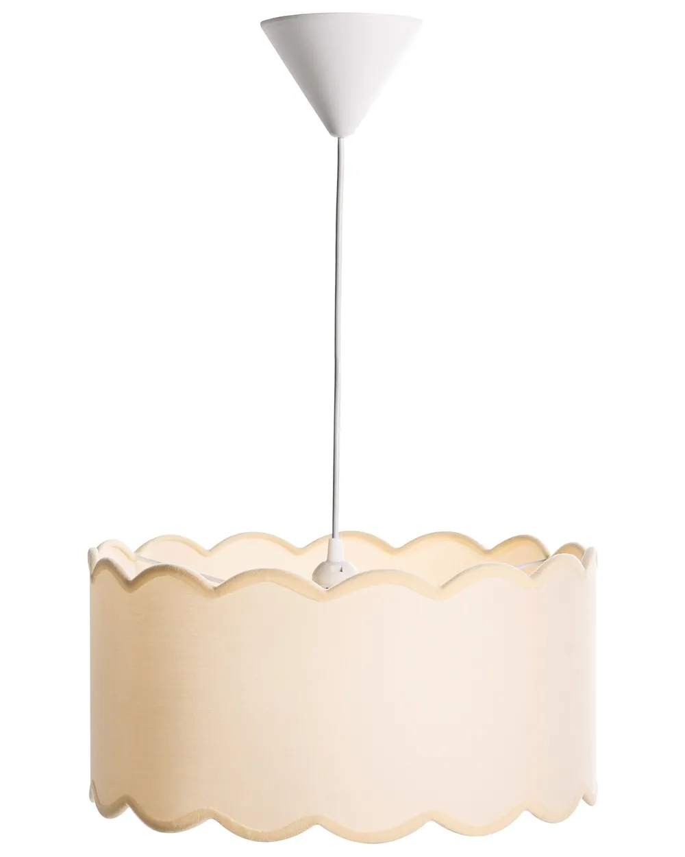 Riippuvalaisin GAIREZI Metalli Valkoinen/beige_1027227