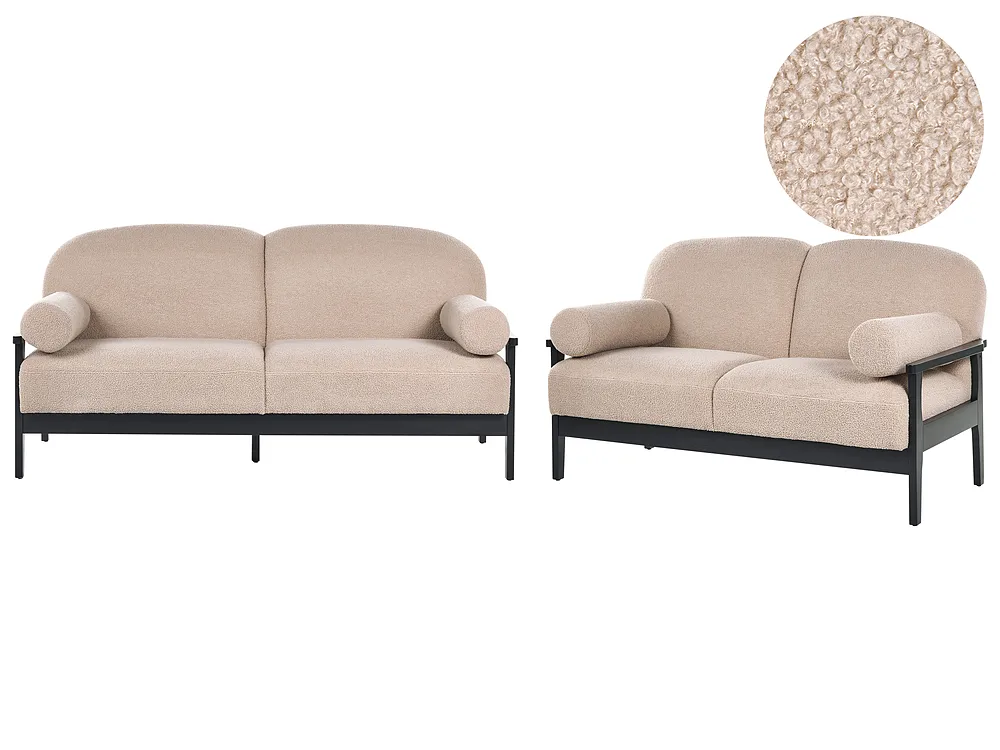 Sohvaryhmä PILARNE Buklee Beige