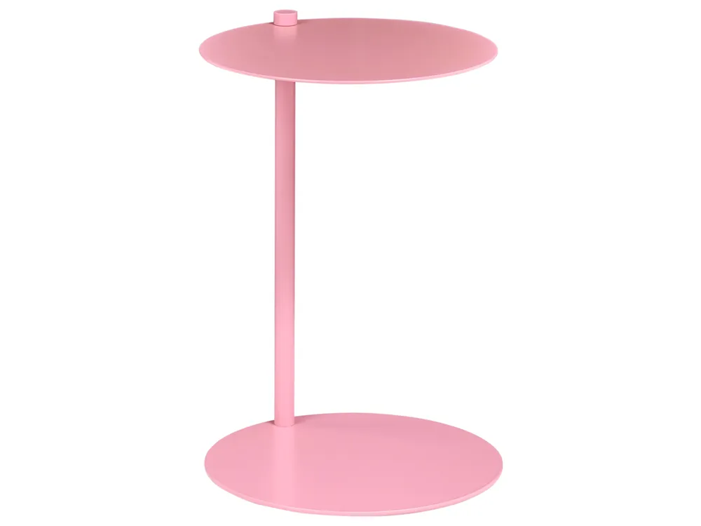 Side Table KENSICO Metal Pink
