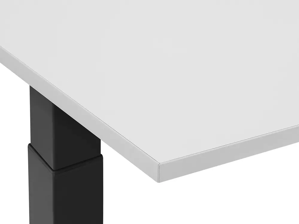 Työpöytä sähkösäädettävä DESTIN II 130 cm 72 cm Harmaa/musta_786820