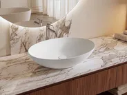 Countertop Basin CALETE 500 x 350 mm White_1098845