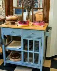 Kitchen Trolley GENOA Grey_937582