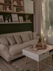 Sofa 2 Seater EIKE Fabric Off-White_815634
