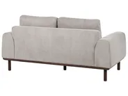 Sofa 2 Seater LAURILA Fabric Light Grey_951741