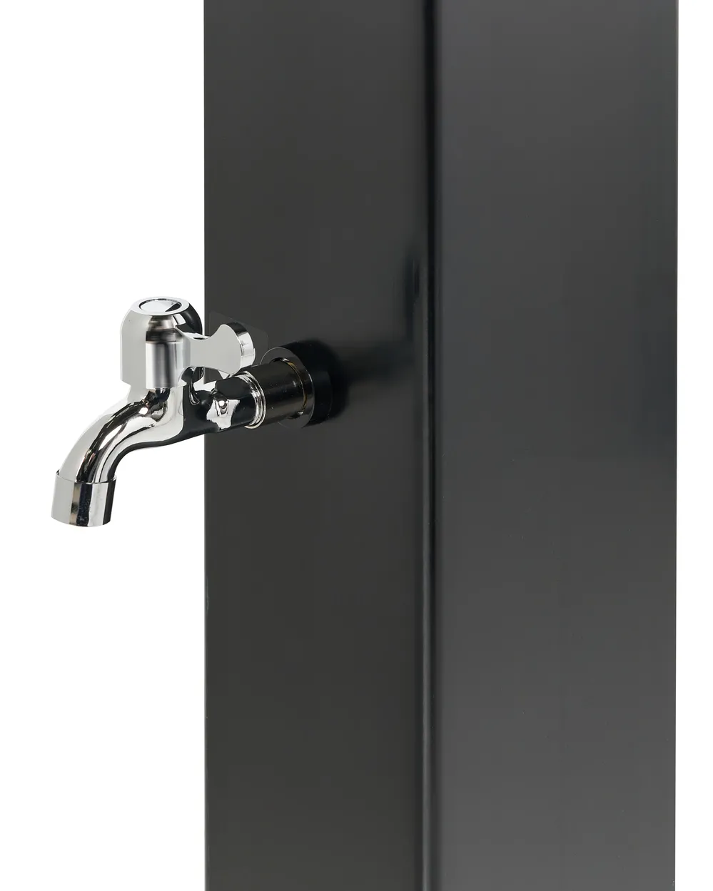 Freestanding Outdoor Solar Shower YARACUY Black_974068