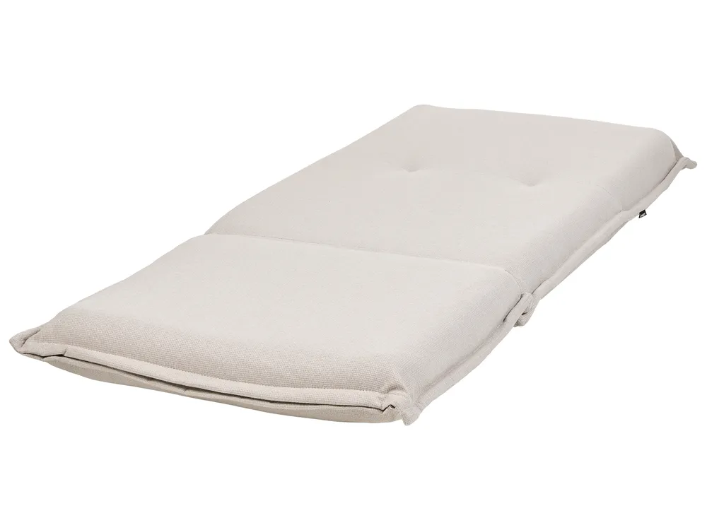Single Sofa Bed DELLEN Fabric Off-White_1031464