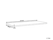 Sittdyna för bänk MARLBORO 151 x 46 cm Off-White_1133154
