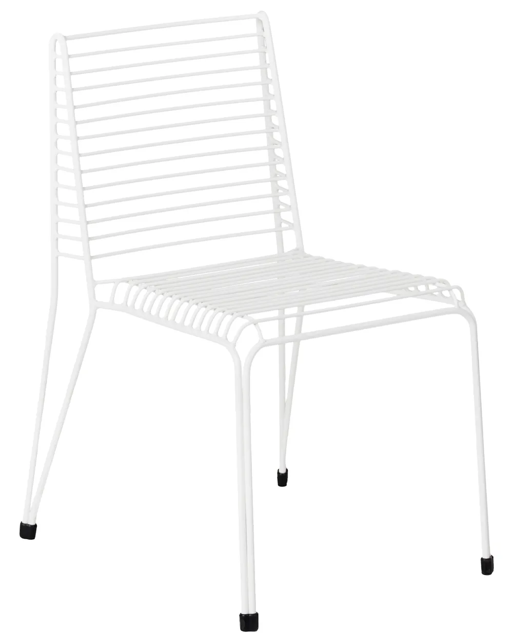 Set of 2 Garden Chairs CHIEVE Metal White_1049250