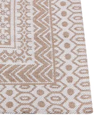 Rug BAGLAR White 200 x 300 cm Jute_853541