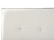 Säng med lamellram Konstlinne LESTRE 160 x 200 cm Off-White_959967