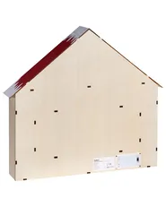 Christmas Decoration LED NISSER 44 cm Advent Calendar Light Brown_1016978