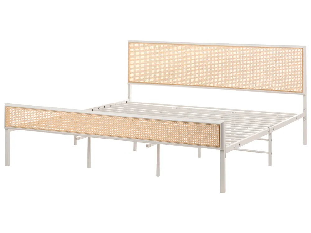 Sänky Polyrottinki AVANTON 180 x 200 cm Beige_1116762