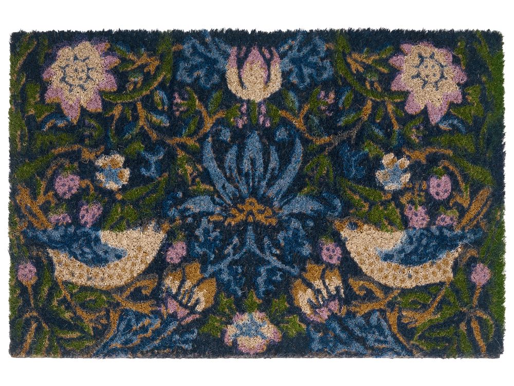 Dørmatte SAKESAR Flerfarget 40 x 60 cm Kokosfiber