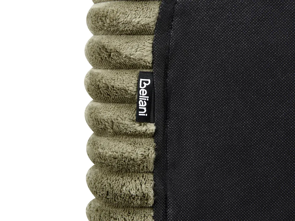 Bed Corduroy FLAYAT 140 x 200 cm (EU Double) Green_967917