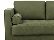 Sofa 2 Seater NURMO Fabric Dark Green_896015