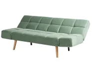 Sofa Bed 2 Seater INGARO Fabric Light Green_1067969