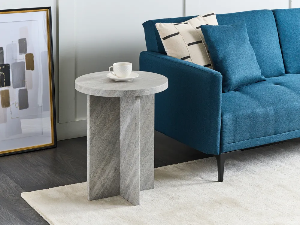 Side Table STANTON Grey Concrete Effect