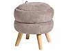 Storage Pouffe HAWLEY Chenille Taupe