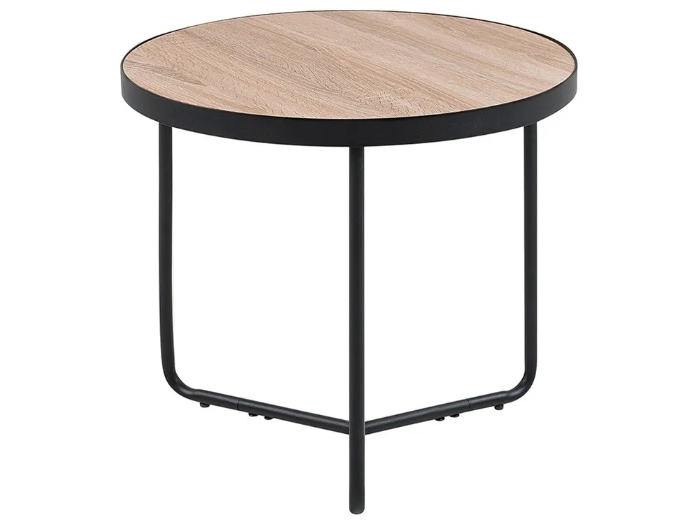 Side Table MELODY Light Brown