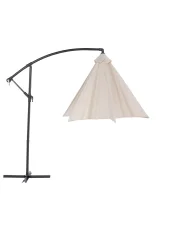 Frihängande parasoll 300 cm RAVENNA Ljusbeige_372338