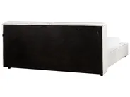 Säng med lamellram  LINARDS 160 x 200 cm Off-White_952929