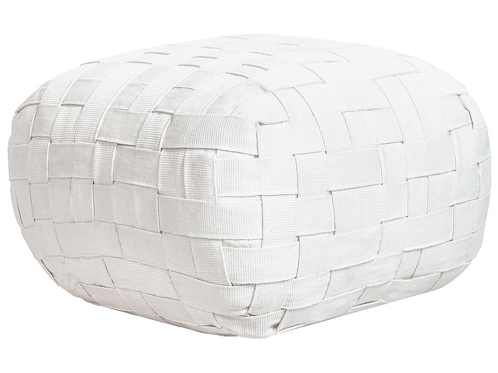Sittpuff BODLA Syntetiskt material Vit