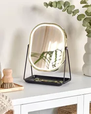 Makeup Mirror LED DORDOGNE Gold_848528