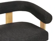 Sofa 2 Seater ILBRO Boucle Black/ Light Brown_984915