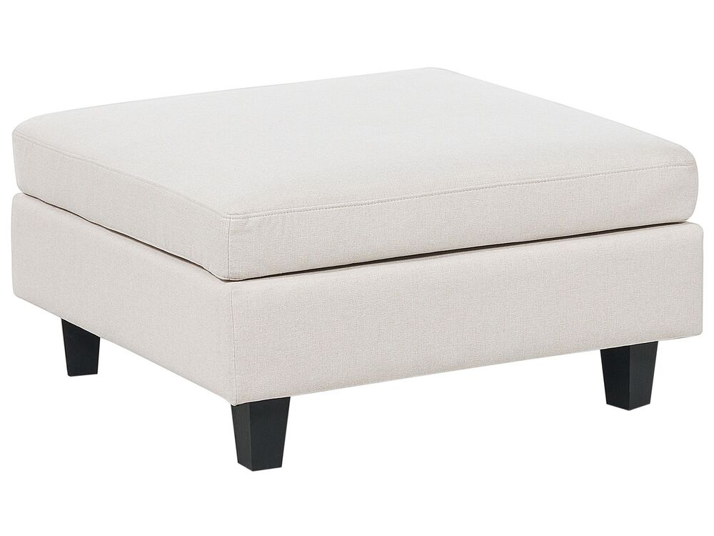 Fotpall UNSTAD Ljusbeige