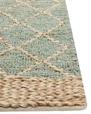 Rug TELLIKAYA Green 80 x 300 cm Jute_886258