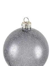 Set of 24 Baubles WINTERLIGHT Glass Rose Gold_1028487
