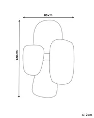 Wall Mirror VOUZON 80 cm 120 cm Silver_915679