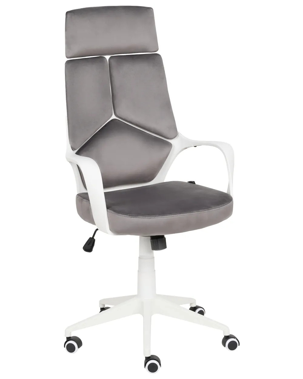 Office Chair DELIGHT Velvet Grey