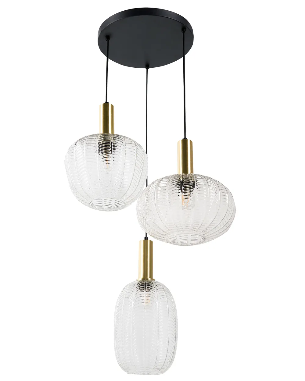 Pendellampe NJORO Glass Gjennomsiktig_1029343