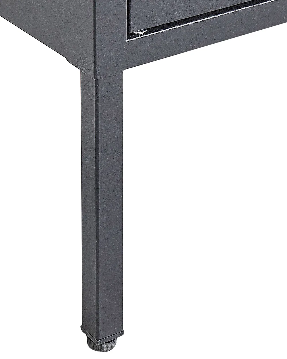 Vitriini FOXTON 80 cm Metalli Musta_850357