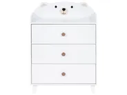 3 Drawer Chest MIMILI 79 cm White_1115557
