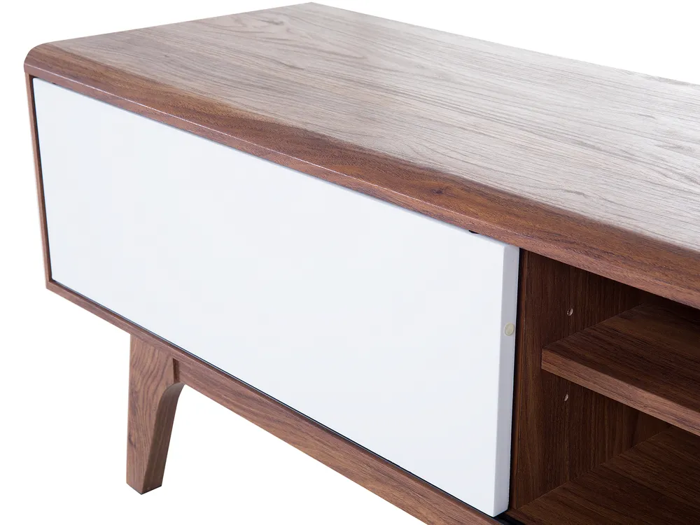TV Stand BUFFALO Brown/ White_437782