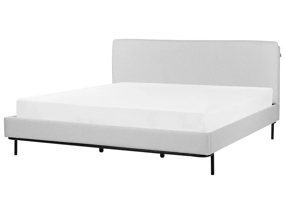 Bed Fabric CORIO 180 x 200 cm (EU Super King) Light Grey