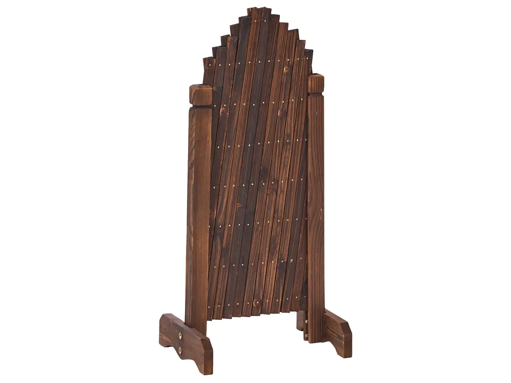 Garden Trellis PAVAROLO Extendable Dark Brown_1041518