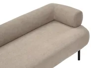 Right-Hand Chaise Longue MIRMANDE Fabric Taupe_1001000