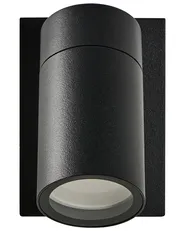 Set of 2 Outdoor Wall Lights MANOR Black_1102552