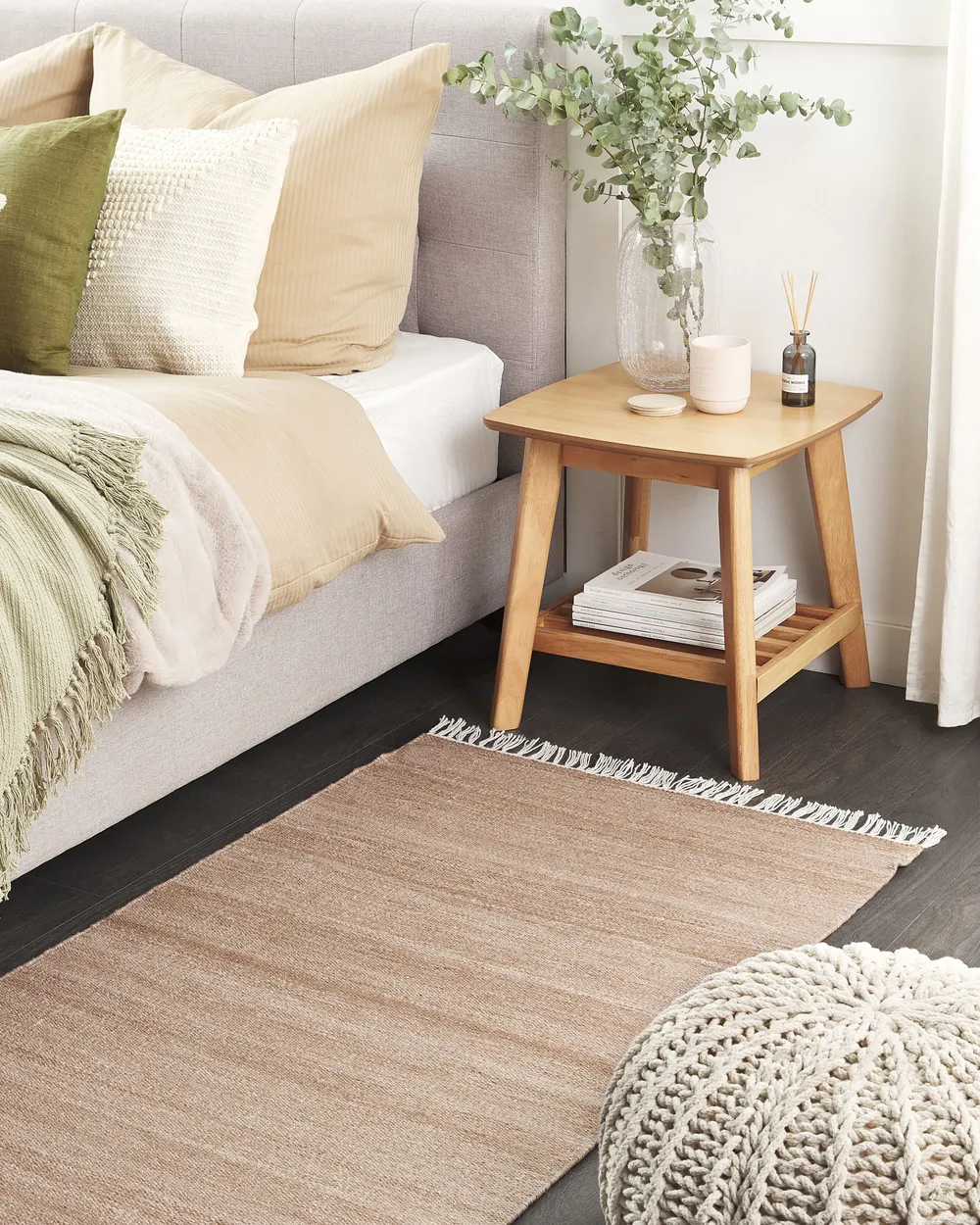 Area Rug Beige MALHIA Various Sizes