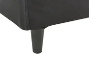 Bed Fabric FITOU 140 x 200 cm (EU Double) Black_875891