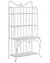 Hyllykkö PAVONA 94 cm 170 cm Metalli Vaaleanbeige